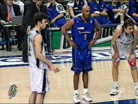 Serie A 2001/'02 Skipper Bologna - Fabriano Basket 103-89
