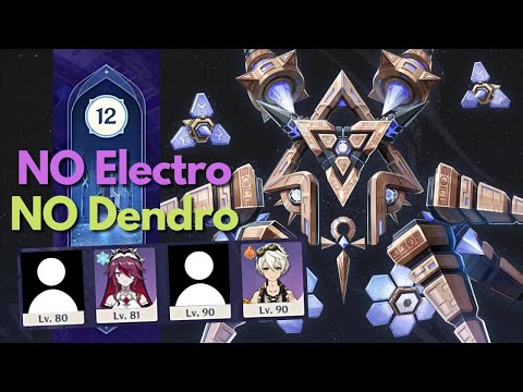 NO DENDRO NO ELECTRO CHALLENGE - 3.1 Spiral Abyss Floor 12 Chamber 3
