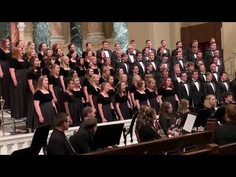SDSU Concert Choir singing Ave Maria 11/5/2018