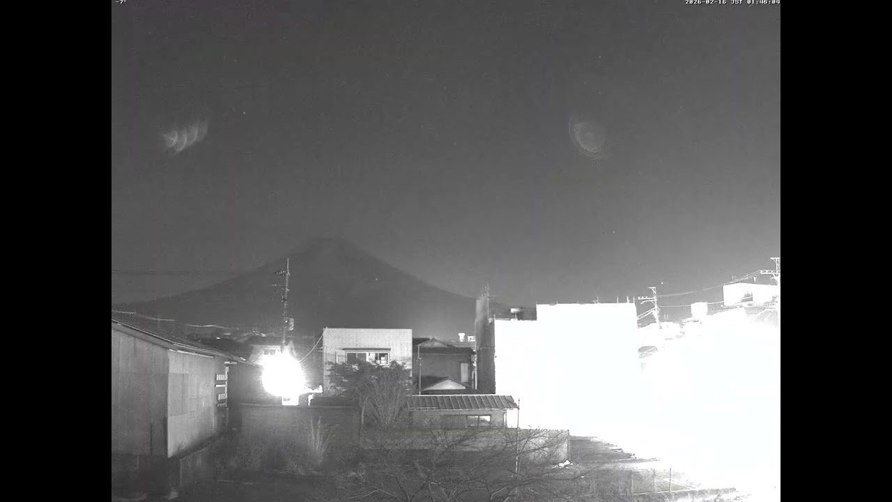 FUJIYAMA22 TIMELAPSE 2 2026 Yoshida fuji 富士山ライブカメラのタイムラプス 吉田富士