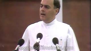 Rajiv Gandhi: "Lack of awareness about government programs in rural areas is our weakness"