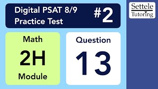 Download Lagu Digital PSAT 8/9 #2, Math Module 2H (hard), Question 13 (xy-plane) Thumbnail