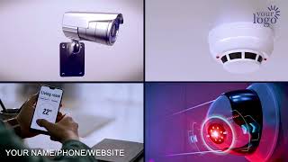 Video ad for home security company