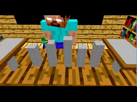 CraftedThings | Monster School - Monster School: Parkour (Minecraft Animation)
