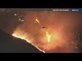 California Wildfires   Palisades Fire continues to burn in the Los Angeles area   Raw footage.mp4