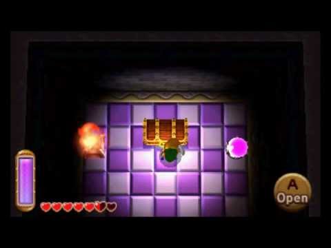 The Legend of Zelda: A Link Between Worlds - Dark Palace (All Treasure Chests)