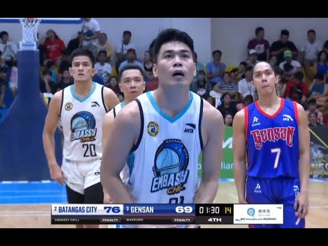 LEVI HERNANDEZ attacks the defense of Kyt Jimenez l Full Game Highlights l MPBL Playoffs - Batangas