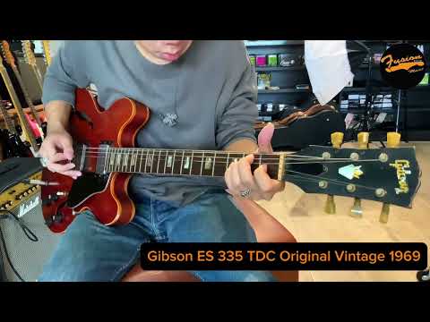 Gibson Es335TDC Cherry Red Original 1969 image 18