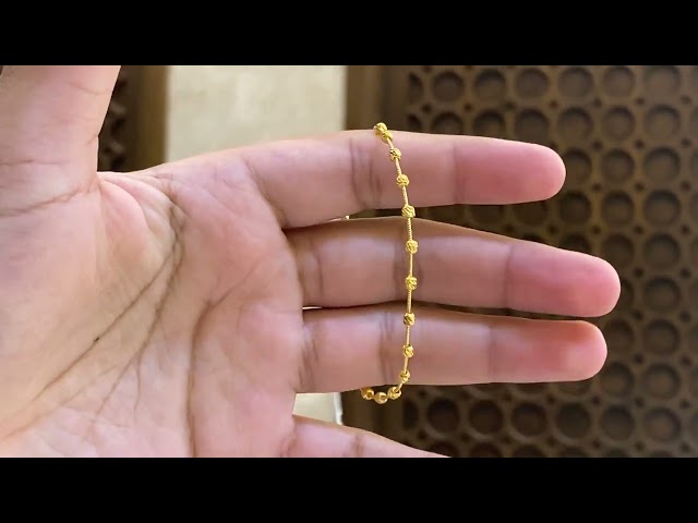 21 carat gold filigree bracelet | Fruugo US