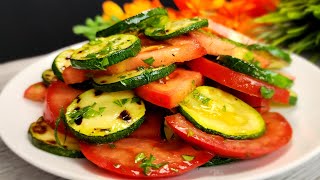 If you have 1 zucchini and 2 tomatoes, try this amazing recipe! You will be amazed!