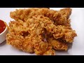 Crispy Chicken Strips KFC Style Quick And Easy Recipe By Recipes Of The World