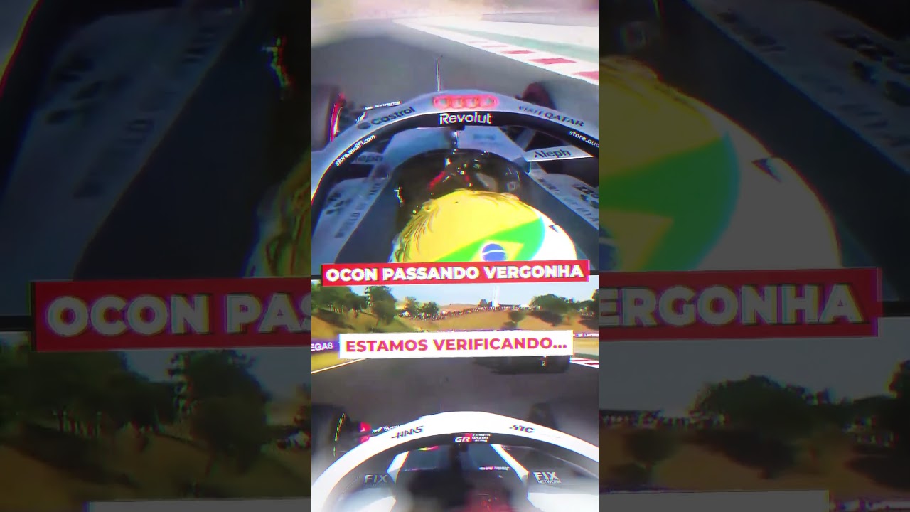 Bortoleto ADESTRANDO o OCON!