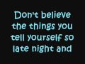 Parachute Cheryl Cole Lyrics