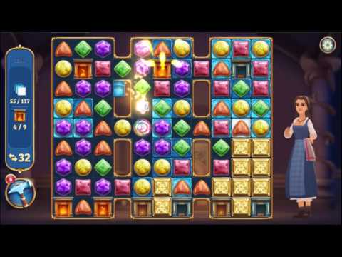Beauty and the Beast Perfect Match Level 256 - NO BOOSTERS 👸👸👸