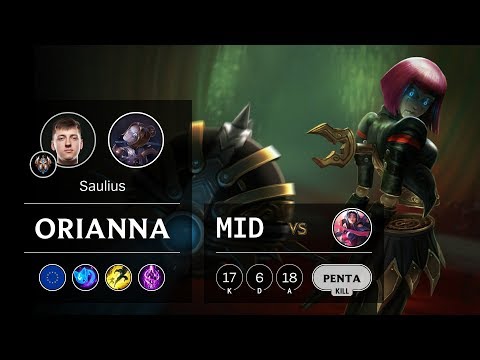 Orianna Mid vs Irelia - EUW Challenger Patch 9.24
