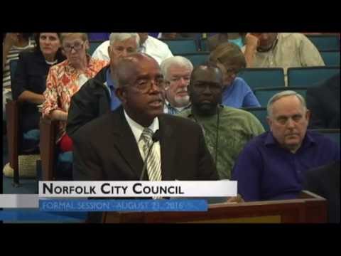 Formal 08/23/16 Session - Norfolk City Council