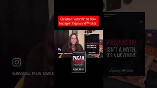 Christian wrote a book hating on Pagans #christianhategroup #pagan #shorts