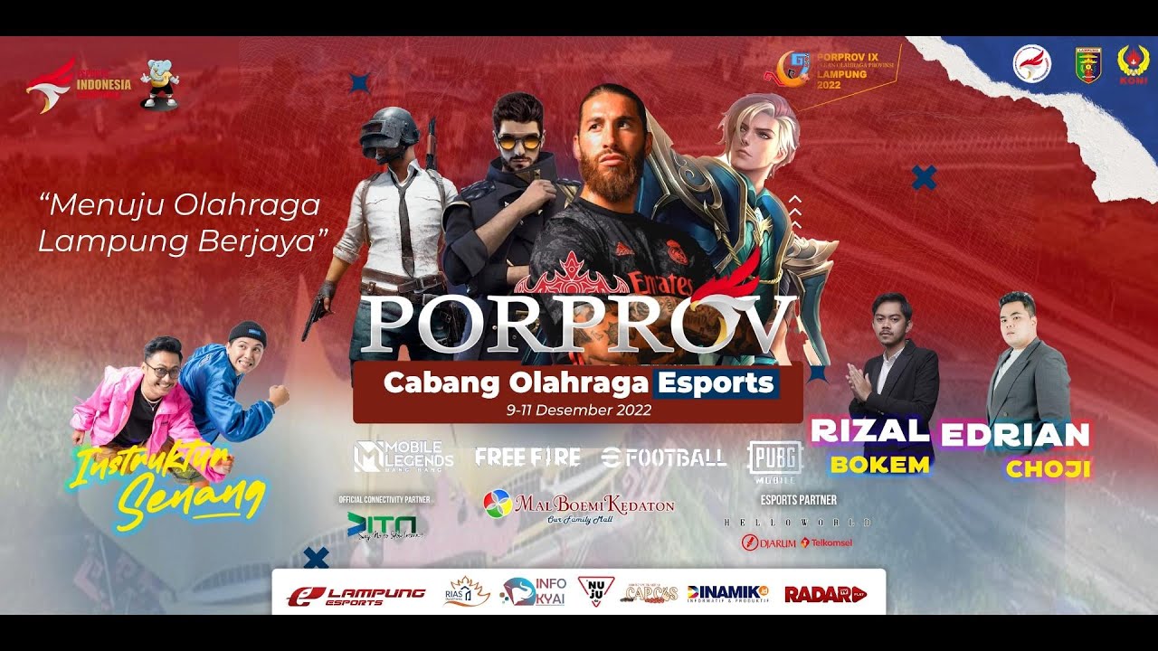 DAYS 2 : PORPROV LAMPUNG 2022 CABANG OLAHRAGA ESPORT