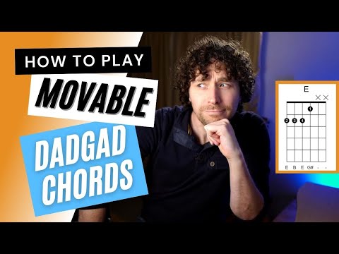 How To Play All Major And Minor Chords On Guitar in DADGAD