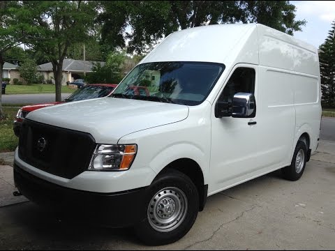2016 Nissan NV3500 HD, my brother Juan's High Roof Cargo Van! April 14, 2016