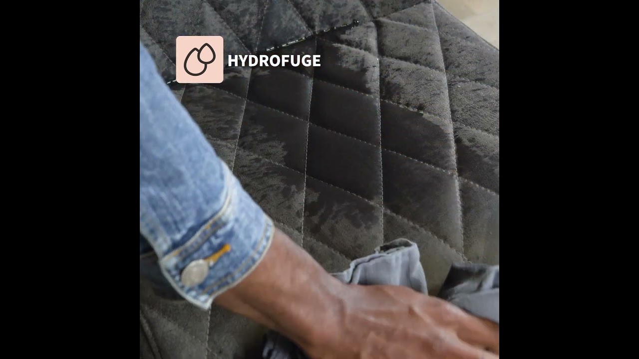 Chaise de salle à manger industrielle éco-cuir Diamond anthracite