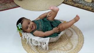 Bastidores do Studio Fotogrfico -  Acompanhamento  5 MESES da Helena! Puro Charme - Muito amor...