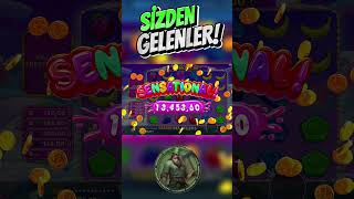 SWEET BONANZA 1000 YENİ SLOT OYUNUNDAN SİZDEN GELENLER #casino #casinooyunlari #bigwin
