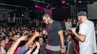 Emis Killa risponde ad un hater ubriaco - Vecchia Maniera ft. Giso | live @ Jesolo (Capodanno 2017)