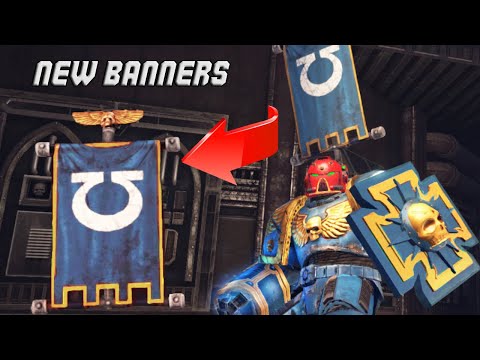 New Update: Ultramarine with a Banner vs Orks! - Warhammer 40K: Space Marine, Augmented Mod