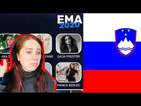 SLOVENIA // EMA  // NATIONAL FINAL // REACTION //EUROVISION 2020