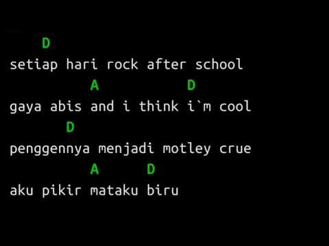 chord & lirik rock in '82 (EDANE)