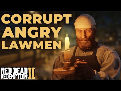 Trolling terrible lawmen in Red Dead RP