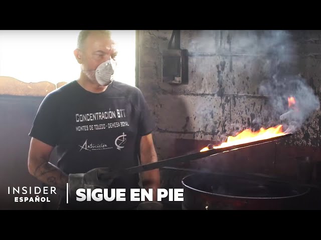 Vídeo relacionado con Mini Espada Toledana Modelo Tizona | Abrecartas réplica de Espada de Toledo