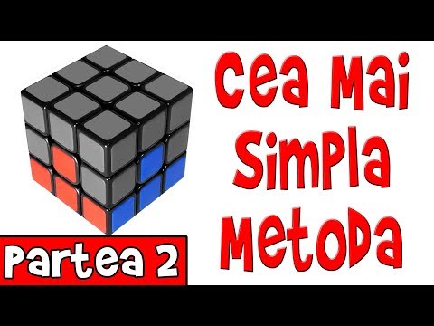 Cea mai simpla Solutie pentru Cubul Rubik (FARA ALGORITMI sau FORMULE) - 2/7 #jucarii #jucariicopii