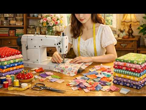 2 Unique Sewing Idea For Scrap Fabric That You Should Try | Pillowcase Sewing Tutorial