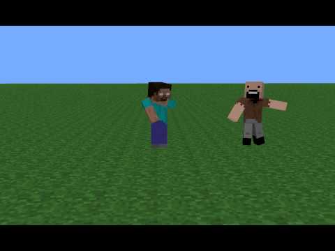 Herobrine VS Notch Dance Battle (ColeTheCrusher10 POV)