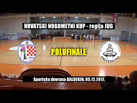 HMNK - JUG, polufinale: CRNICA - UNIVERSITAS, 05.12.2017.