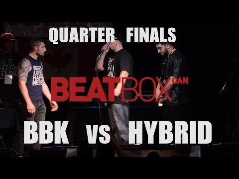 BBK vs Hybrid - 2015 Canadian Beatbox Champs - Quarter Finals