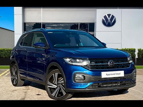 Approved Used Volkswagen T-Cross 1.0 TSI (110ps) R-Line Hatchback | Light and Sight Pack |
