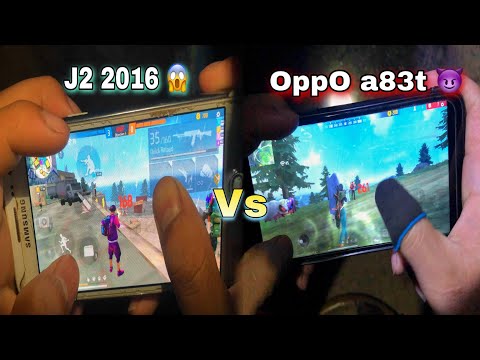 free fire 🔴 (Samsung j2 (2016)😱 Vs oppo a83t😈) [highlights free fire] ⚡️