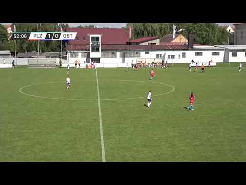 1.kolo 1.liga dorostenek FC Viktoria Plzeň - FC Baník Ostrava 4:1 ( 1:0 ),2.poločas