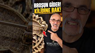 Broşunuzu Kaybedebilirsiniz! Arkasındaki Kilide Bakın