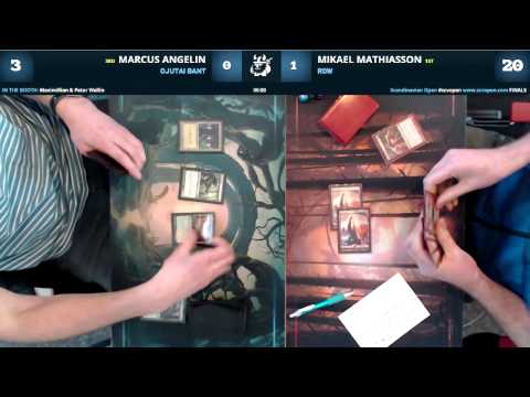 SCV#5 Standard - Final - Marcus Angelin (Ojutai Bant) vs (RDW) Mikael Mathiasson