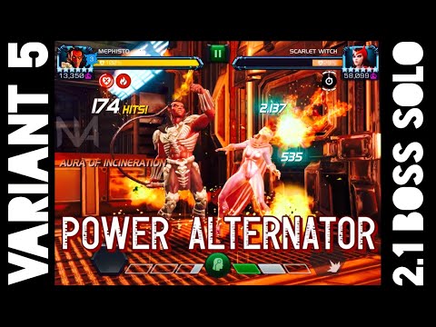 Variant 5 (Blood and Venom) Chapter 2.1 Power Alternator Path and Mephisto vs SW Boss Solo