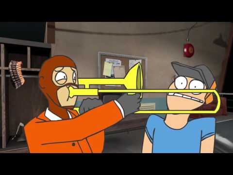 Team Fortress 2 animation When Scout's Mom Comes Home