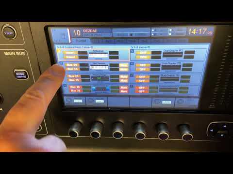 06  Midas M32 Mixing   Aux Sends & Returns