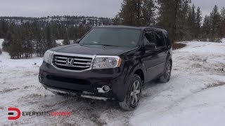 Off-Road Review: 2014 Honda Pilot SNOWY (Super Bowl XLVIII) on Everyman Driver