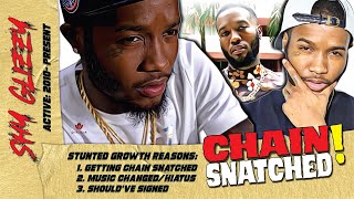 After Getting His Chain Snatched SHY GLIZZY Was Never The Same! Stunted Growth Music