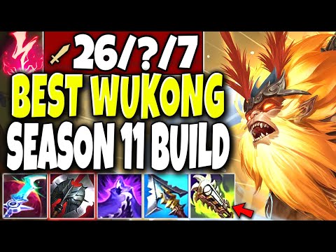 *4v5* Wukong became UNBALANCED with our New Season 11 Build 🔥 LoL Top Wukong Preseason s11 Gameplay