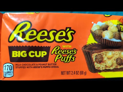 Taste testing: Reese's Big cup with Reese's puffs